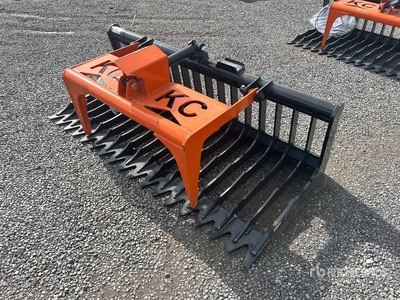 2025 Kit Containers QT-SG-S76-V3 76 in Skeleton Skid Steer Grapple (Unused)