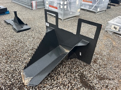 2025 Kit Containers QT-TS-40 Stump Skid Steer Bucket (Unused)