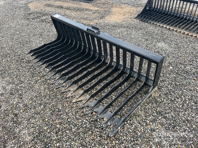 2025 Kit Containers QT-SB-H76-V3 76 in Skeleton Skid Steer Bucket (Unused)