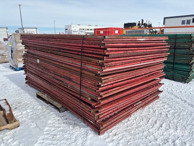 Quantity of (50) 10 ft x 6 ft Site Fence