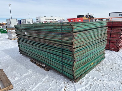 Quantity of (50) 10 ft x 6 ft Site Fence