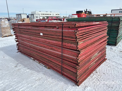 Quantity of (50) 10 ft x 6 ft Site Fence