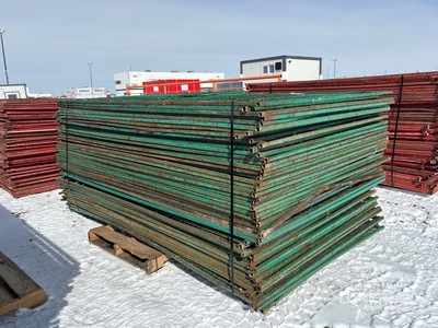 Quantity of (50) 10 ft x 6 ft Site Fence