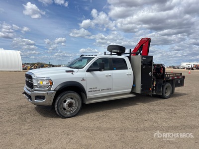 2019 Fassi F65B.0.24 Knuckle Boom on 2022 Ram 4500 SLT 4x4 Crew Cab Crane Truck
