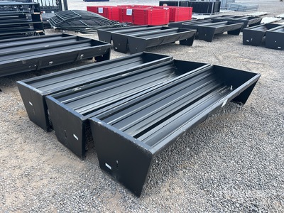 Quantity of (3) 2025 Kit Containers CF-90-V2025 Livestock Feeder