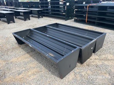 Quantity of (3) 2025 Kit Containers CF-90-V2025 Livestock Feeder