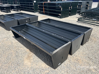 Quantity of (3) 2025 Kit Containers CF-90-V2025 Livestock Feeder
