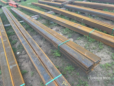 Quantity of (6) 2025 Kit Containers 2 in x 6 in x 22 ft Rectangle Tubing