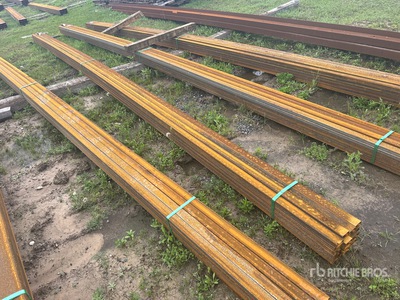 Quantity of (24) 2025 Kit Containers 1 in x 2 in x 22 ft Rectangle Tubing