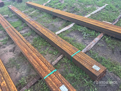 Quantity of (9) 2025 Kit Containers 2 In. x 3 In. Rectangle Tubing