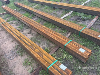 Quantity of (9) 2025 Kit Containers 2 In. x 3 In. Rectangle Tubing