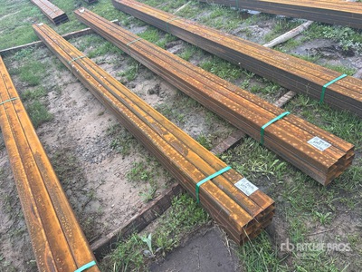 Quantity of (9) 2025 Kit Containers 2 In. x 3 In. Rectangle Tubing