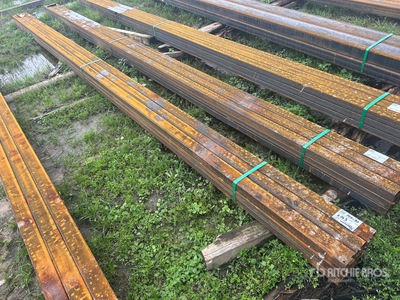 Quantity of (9) 2025 Kit Containers 2 in x 3 in x 18 ft Rectangle Tubing