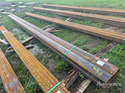 Quantity of (4) 2025 Kit Containers 4 in x 6 in x 24 ft Rectangle Tubing