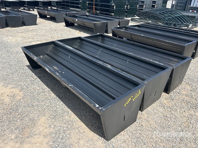 Quantity of (3) 2025 Kit Containers CF-90-V2025 Livestock Feeder