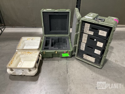 (8) Assorted Storage Cases