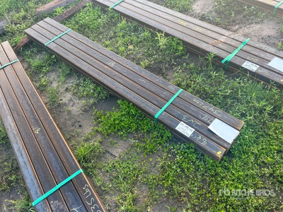 Quantity of (8) 2025 Kit Containers Steel 2 in x 3 in Rectangle Tubing