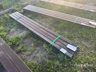 Quantity of (8) 2025 Kit Containers Steel 2 in x 3 in Rectangle Tubing