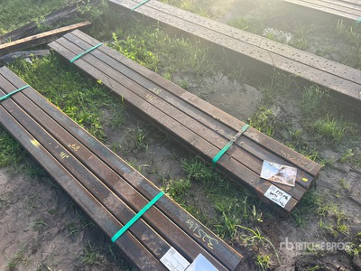 Quantity of (8) 2025 Kit Containers Steel 2 in x 3 in Rectangle Tubing