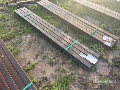 Quantity of (8) 2025 Kit Containers Steel 2 in x 3 in Rectangle Tubing