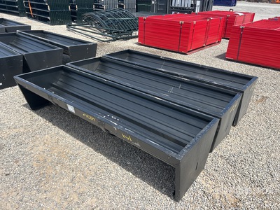 Quantity of (3) 2025 Kit Containers CF-90-V2025 Livestock Feeder