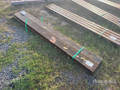 Quantity of (4) 2025 Kit Containers Steel 2 in x 6 in Rectangle Tubing