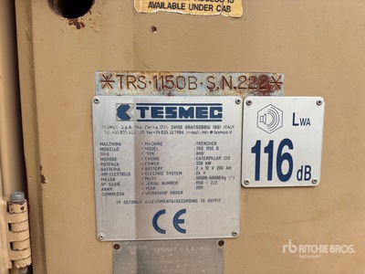 2011 Tesmec TRS1150B Tracked Trancheuse