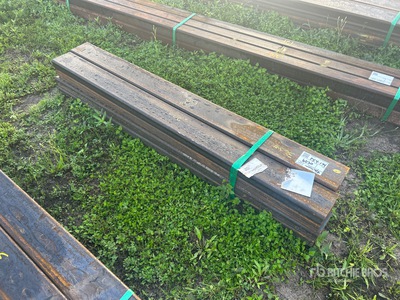 Quantity of (8) 2025 Kit Containers Steel 2 in x 5 in Rectangle Tubing