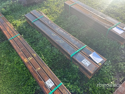 Quantity of (8) 2025 Kit Containers Steel 2 in x 6 in Rectangle Tubing