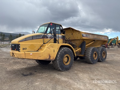 2006 Cat 740 を見 Articulated Dump Truck