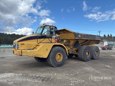 2003 Cat 740 を見 Articulated Dump Truck