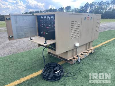 25kW Diesel Generator Set w/ Power Distribution Cords