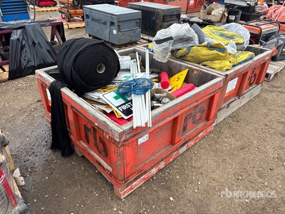 Quantity of (2) Crates of Safety Supplies