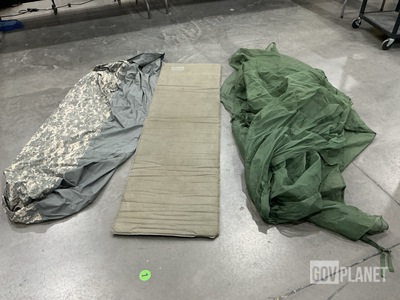 (9) Bivy Covers, (12) Self-Inflating Sleeping Mats & Assorted Items