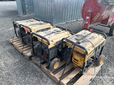 Quantity of (2) Pallets of Dewalt Portable Generator Set (Inoperable)