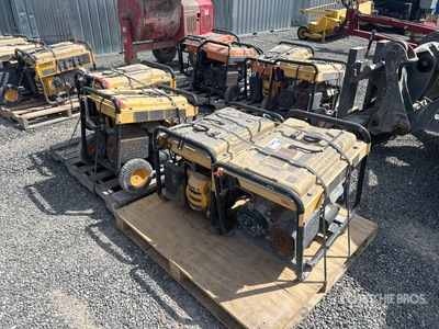 Quantity of (2) Pallets of Dewalt Portable Generator Set (Inoperable)