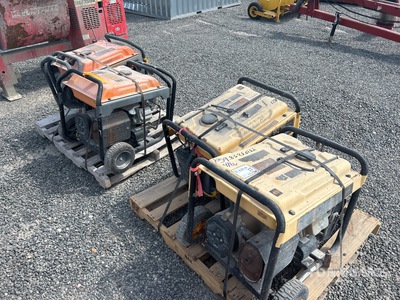 Quantity of (2) Pallets of Dewalt and Generac Portable Generator Set (Inoperable)
