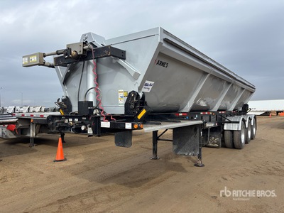 2019 Arne's 33 ft Tri/A Side Dump Trailer