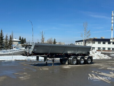 2019 Arne's 33 ft Tri/A Side Dump Trailer