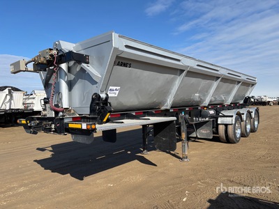 2018 Arne's 33 ft Tri/A Side Dump Trailer