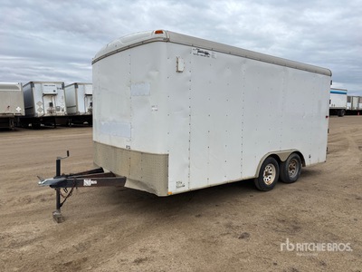 2013 TNT trailers 16 ft T/A Rimorchio chiuso