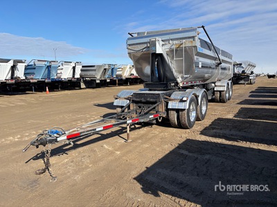 2007 Arnes 26 ft Quad/A End Dump Trailer