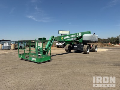 2015 Genie S-65 4WD Diesel Telescopic Boom Lift