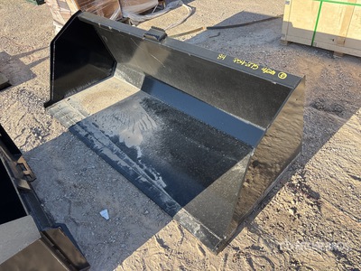 2025 Kit Containers QT-SNB-84 84 in Snow & Litter Skid Steer Bucket (Unused)