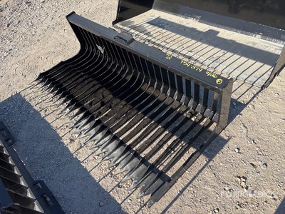 2025 Kit Containers QT-SB-L72 72 in Rock Skid Steer Bucket (Unused)