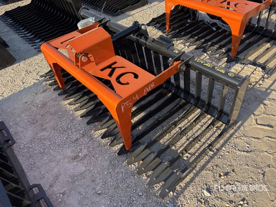 2025 Kit Containers QT-SG-S76-V3 76 in Skeleton Skid Steer Grapple (Unused)