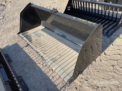 2025 Kit Containers QT-SNB-84 84 in Snow & Litter Skid Steer Bucket (Unused)