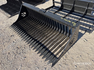 2025 Kit Containers QT-SB-H72-F 72 in Rock Godet pour Skid Steer (Unused)