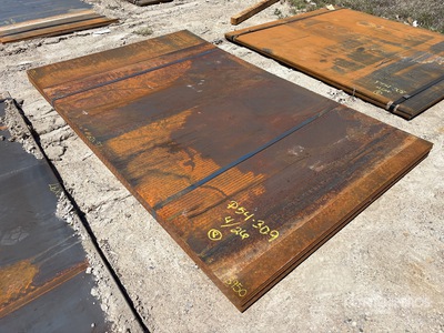 Quantity of (12) 2025 Kit Containers Steel 5 ft x 7 ft 11 in Steel Plates