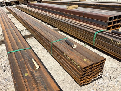 Quantity of (24) 2025 Kit Containers 1 in x 2 in x 24 ft Rectangle Tubing